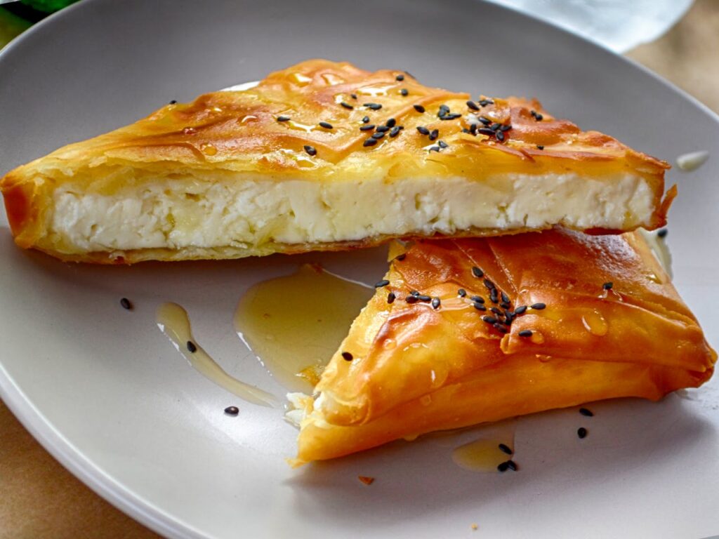 Brown Pizza on Plate